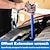 baratos chaves e conjuntos-conjunto de chaves de extensão offset, chave de extensão offset de 15,4 polegadas com adaptadores de encaixe quadrado de 1/2", 1/4", 3/8" e chave de catraca de 3/8", ferramenta de extensão de chave de