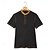 preiswerte Lässiges Henley-T-Shirt-Herren Henley Hemd T-Shirt Kurze Ärmel Patchwork Einheitliche Farbe Mode Designer Basic Farblich passende dekorative Linien Henley Urlaub Straße Lässig Sommer Ganzjahres Schwarz Marineblau Grau