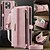 cheap iPhone Cases-Phone Case For iPhone 16 Pro Max iPhone 15 iPhone 14 13 12 11 Pro Max Mini SE X XR XS Max 8 7 Plus Wallet Case with Lanyard Kickstand Shockproof TPU PU Leather