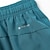 billige Løbebukser-Herre Løbeshorts Lomme Elastisk talje Underdele Træningscenter atletiktøj Træning Sommer Hurtigtørrende Åndbart Løb Yoga Regulær Sportstøj Sportstøj Ensfarvet Blå Rød Grøn