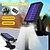 baratos Candeeiros Luzes de Exterior-Lâmpada de rua solar com carregamento USB, lâmpada com sensor de corpo humano, lâmpada para pátio externo, lâmpada portátil à prova d&#039;água para jardim, lâmpada de iluminação para cerca de jardim, 1