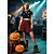 voordelige Voor vrouwen-Zwarte gothic enkellaarsjes voor dames uit de jaren 80 met schedelgesp en studs, punklaarsjes met dikke hak voor Halloweenfeesten en avondjes uit