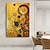 voordelige Tot $30-Groot frameloos goudkleurig cirkel abstract canvas wandkunstwerk - modern geometrisch schilderij in goud, blauw, groen en veelkleurig voor woonkamer- en slaapkamerdecoratie, groot canvas wandkunstwerk