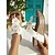 cheap Vacation Sandals-Women&#039;s White Floral Pearl - Decorated Wedge Flip - Flops – Sweet Casual Sandals for Summer Outdoor &amp; Vacation Wear
