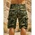 preiswerte Unterteile-Herren Cargoshorts Wandershorts Tarnung Sommer Außen Normale Passform Schnelltrocknend Leicht Elastisch Atmungsaktiv Shorts Cachi scuro Armeegrün Baumwolle Tennis Golfspiel Laufen 29 30 31 32 34