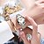 cheap Quartz Watches-Ladies&#039; water-resistant luminous double calendar wristwatch