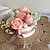 abordables Moho-5 piezas de peonía, margarita, tulipán y rosa &amp;Molde de silicona con forma de capullo de flor: San Valentín, Acción de Gracias, Navidad, Halloween, Pascua, regalo, vela DIY &amp;molde de jabón para novia