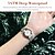 cheap Quartz Watches-Ladies&#039; water-resistant luminous double calendar wristwatch