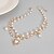 abordables Colliers-Collier pendentif Perle d&#039;imitation Strass Femmes Élégant Mode Artistique Superposé Cœur Mariage Gouttes Colliers Tendance Pour Mariage Soirée Quotidien