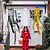 tanie halloweenowe gobeliny ścienne-halloweenowe wiatrowskazy straszne halloweenowe wiszące wiatrowskazy flaga halloweenowe dekoracje na zewnątrz wewnętrzny ogród dom podwórko artykuły imprezowe