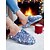 abordables Claquettes et tongs femme-Chaussons d&#039;intérieur pour femmes à imprimé étoiles duveteuses – chaussures d&#039;hiver confortables en fausse fourrure pour le salon, la chambre et les matins de vacances