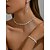 abordables Parures de Bijoux-Ensembles de bijoux de mariée 1 ensemble boucles d&#039;oreilles en zircon strass collier bracelets ensemble de bijoux élégant pour femmes pour mariage occasion spéciale fête tenue de soirée