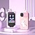 voordelige Feest benodigdheden-verjaardagscadeaus draagbare smartphone video opnemen muziek afspelen smartphone voor kinderen cadeau p1 plus met 8g geheugenkaart