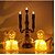 cheap Hallowen Prop Lighting-Halloween Decoration Lights Ornament Skeleton Electronic Candle Pumpkin Lantern Ghost Party Prop Skeleton Candle Holder