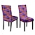 abordables Halloween Cocina-Funda para silla de comedor con estampado de calavera de Halloween, decoración de mesa para festivales, accesorios de disfraces para decorar