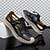 economico sandali da esterno-Sneakers casual da uomo marroni con lacci, design a rete e comoda ammortizzazione per l&#039;uso quotidiano