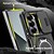 cheap Samsung Cases-Phone Case For Samsung Galaxy Z Fold 7 Z Fold 6 Back Cover Magnetic Adsorption with Stand Holder Shockproof Retro sky TPU PC Metal