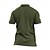 preiswerte Klassisches Poloshirt für Herren-Herren Polo mit Knopfleiste Lässig Knopf Klassisch Kurzarm Basic Einfarbig Knöpfe Sommer Schwarz Weiß Burgunderrot Marineblau Grün Khaki Polo mit Knopfleiste