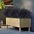 baratos Flores e Coroas Artificiais-24 pacotes de flores artificiais de lavanda preta para decoração de Halloween ao ar livre, plantas de plástico artificiais resistentes a raios UV para vasos pendurados, varandas externas, vasos e