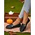 Mocassins souples noirs pour femmes – Chaussures de conduite décontractées, souples et pliables pour les pique-niques d'automne, les garden-parties et les voyages abordables Chaussures sans lacet et mocassins femme-Mocassins souples noirs pour femmes – Chaussures de conduite décontractées, souples et pliables pour les pique-niques d'automne, les garden-parties et les voyages