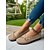 voordelige Damesinstappers &amp; loafers-Witte geperforeerde damesloafers met bloemendetail – zachte, casual instappers voor wandelingen in de tuin, autorijden en dagelijks comfort