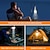 cheap Home Appliances-LED Lamp Dimmable Multicolour RGB Light Bulb 2000 mah Rechargeable Bulb A65 Light Smart Remote Control Home Decor Outdoor Activities and Camping