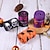 voordelige Halloween Kransen en Bloemdecoraties-Halloween jute lintrollen met spinnenprint, randlinten voor doe-het-zelf knutselwerkjes, Halloween kransen, cadeauverpakkingen en feestdecoraties