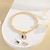 baratos Presentes-Pulseira com pingente de pedra de nascimento personalizada, escolha suas pedras de nascimento exclusivas, presente romântico de joia de pulso para esposa, mãe, namorada, perfeito para dia dos