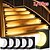 abordables Éclairage au sol-Lot de 4 lampes solaires à LED pour escaliers, éclairage d&#039;extérieur étanche IP65, idéal pour un jardin, une terrasse, un sentier ou un balcon