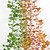 billige Kunstige planter og blomster-kunstig lønnebladsgirlander til Thanksgiving-dekorasjon, imiterte hengende grønne slyngplanter til tak- og veggdekorasjon, høstbladslyng til utstilling av bryllupsfesten hjemme