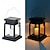 halpa Pathway Lights &amp; Lanterns-aurinkolyhdyt ulkokäyttöön vedenpitävät puutarhaan roikkuvat välkkyvät liekittömät led-kynttilävalot aurinkoenergialla toimivat valot koristeelliseen pihapöytään terassivarjoon