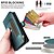 preiswerte Handyhülle für iPhone-Handyhülle für Samsung Galaxy S24 S23 S22 S21 Ultra Plus A55 A35 A25 A15 5G A54 A34 A14 A73 A53 A33 A23 A13 A72 A52 A42 A32 A22 A12 A02 Brieftaschenetui mit Ständerhalter Reißverschluss