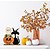 billige Halloween hengende og borddekorasjoner-Halloween-skilt i tre, rustikt gresskar- og spøkelsesdekor i flere lag, innendørs halloween-skilt i tre til bordmontering i gårdshusstue