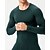 baratos Camisetas e Regatas de Corrida-Homens Bloco de cor Côr Camuflagem Top de corrida Camiseta de Corrida Outono Patchwork Manga Longa Rua Roupa Esportiva Secagem Rápida Leve Respirável Tênis Golfe Corrida Vermelho Preto Azul Marinho