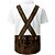 baratos Camisas-Oktoberfest Estampa Lederhosen camisas havaianas Camisa Aloha Bávaro Munique Alemão Arte Gráfica Para Homens Adulto Carnaval Cerveja Oktoberfest Impressão 3D Férias Festa