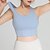 billige Sports-BH&#039;er og veste-Dame Yoga-bh Kampvogn Pilates-bh Undertøj Høj Effekt Høje støtter Åndbart Trådløs Vatteret Ensfarvet / almindelig farve Sport Sportstøj Hvid Lyserød Fitness Pilates Løb