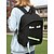 economico Zaini per Bambini e Adolescenti-Zaino nero idrorepellente con occhi da cartone animato per adolescenti: elegante zaino scolastico di grande capacità con più scomparti per studenti delle scuole medie e superiori