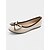 baratos Sapatilhas de mulher-sapatilhas femininas com laço – sapatos casuais de bico redondo para caminhadas diárias, piqueniques e compras de fim de semana