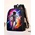 baratos Mochilas para Crianças e Adolescentes-Conjunto de mochila infantil de astronauta com 3 peças – mochila escolar colorida com estampa espacial de galáxias, lancheira térmica e estojo para meninos e meninas, ideal para escola, viagens e presentes de aniversário