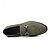 billiga Slip-ons och loafers till herrar-olivgröna herrloafers – snygga slip-on-skor i konstmocka med metallspänne för affärsmässiga och avslappnade looks, både middagsdejter och kontorskläder