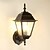 billige utendørs vegglamper-utendørs lysarmaturer veggmontert aluminium vanntett utvendig vegglykt, rustfri utendørs svart vegglampe veranda lys for hus garasje, døråpning 85-265v