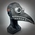 preiswerte Halloween-Maske &amp; Requisiten-Halloween Pest Arzt Maske für Erwachsene Steampunk Vogelschnabel realistische gruselige Kostüme Latex Gesichtsmaske, gruselige Vogelschnabel Horror Maske, gruselige Party Requisite