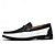 ieftine Saboți și Mocasini Bărbați-Mocasini bărbătești din piele ecologică, verzi și albi, model mocasin, la modă, pentru ținute casual și de primăvară