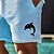 billiga 3d sweatshorts för män-Herr Dophin Havsvarelser Våffelshorts Svett shorts Casual shorts Medium Midja Mode Casual Semester Joggning Träningspass Elastisk dragsko i midjan Shorts med fickor Designer Kläder