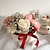abordables Moho-5 piezas de peonía, margarita, tulipán y rosa &amp;Molde de silicona con forma de capullo de flor: San Valentín, Acción de Gracias, Navidad, Halloween, Pascua, regalo, vela DIY &amp;molde de jabón para novia