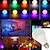 cheap Home Appliances-LED Lamp Dimmable Multicolour RGB Light Bulb 2000 mah Rechargeable Bulb A65 Light Smart Remote Control Home Decor Outdoor Activities and Camping