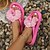 billige Tøfler og flip-flops til kvinner-damesandaler med blomstermotiv, søte 3D-blomsterplattform-strandtøfler, sommersandaler i mykt skum for ferie og fritidsbruk