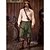 economico Fondi-Punk &amp; Gotico Medievale Steampunk Pantaloni Pantaloni da moto a gamba dritta Costume Per uomo Casual Quotidiano Adulti Pantaloni