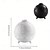 billiga sänglampa-En USB-driven färgglad planet sprickdesign flamma luftfuktare kall dimma förfilter plastmaterial förångande 36v multifunktionell rum romantisk och lugnande atmosfär kreativ present