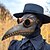 preiswerte Halloween-Maske &amp; Requisiten-Halloween Pest Arzt Maske für Erwachsene Steampunk Vogelschnabel realistische gruselige Kostüme Latex Gesichtsmaske, gruselige Vogelschnabel Horror Maske, gruselige Party Requisite